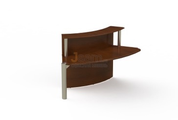 Стойка ресепшн Внешний угловой модуль