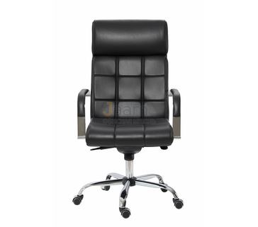 Кресло для руководителя Верона/П кожа LUX стандарт/база хром