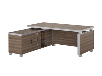 Кабинет руководителя Стол руководителя 1900 с приставной тумбой EDV205