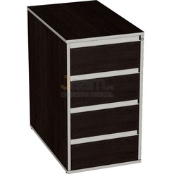 Мебель для персонала Тумба приставная с замком V - 3.3ц/з