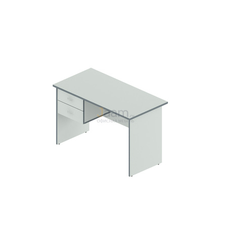 Мебель для персонала Стол с подвесной тумбой А-62