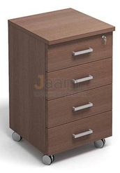 Кабинет руководителя Офисная тумба 4-х секционная подкатная PD209