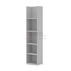 Мебель для персонала Стеллаж 45 (GREY ALUM) F ПК-СТД-СЖ204Х45